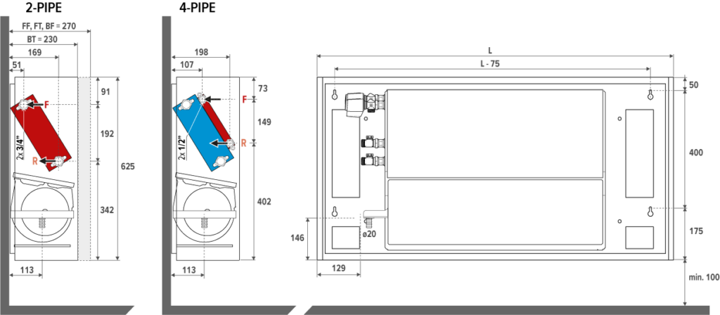Briza_22_dimensions_Wall_2_4pipe 1
